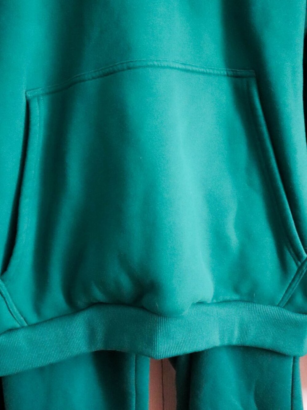 Cmfrt Hoodie Sweatshirt & Sweatpants Signature Fit Teal Sz 3x Unisex Relaxed Fit - Picture 3 of 9